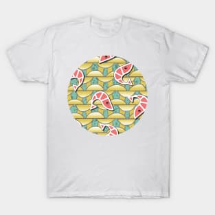 knitted udon noodles and shrimps T-Shirt